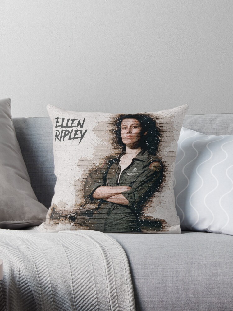 Ellen Ripley Alien Graffiti style