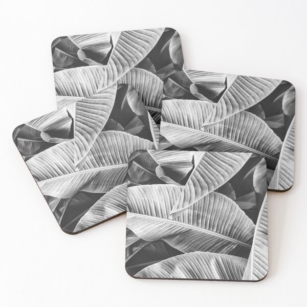 Item preview, Palm tree leaves - black and white photo  designed and sold by NordicSommer.