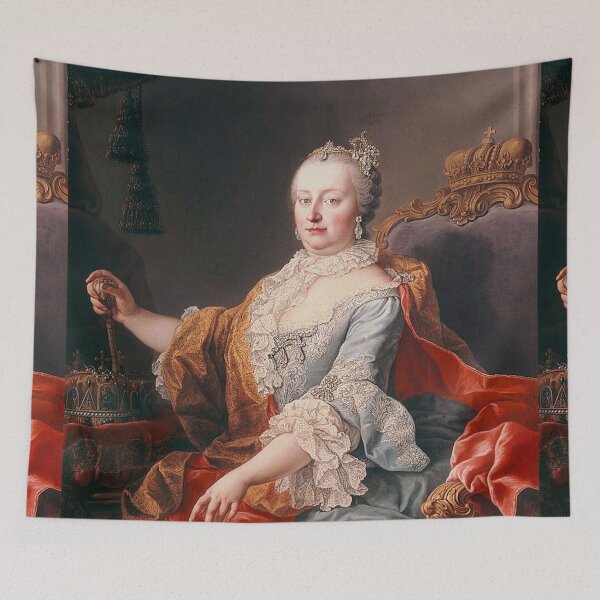 Item preview, Maria Theresa empress Habsburg Royal vintage painting designed and sold by Vintage Designs +.