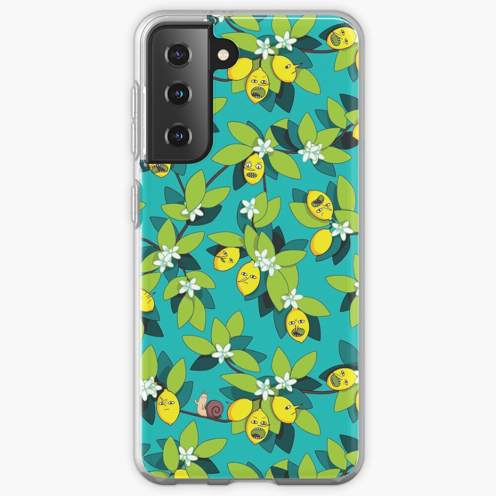 Lemongrab Tree Pattern Case & Skin for Samsung Galaxy