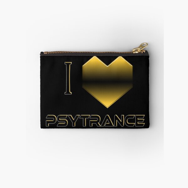 Item preview, I Love Psytrance - Gold / Yellow designed and sold by NoMatterLab.