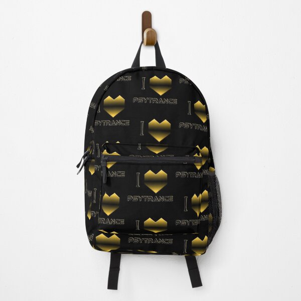 Item preview, I Love Psytrance - Gold / Yellow designed and sold by NoMatterLab.