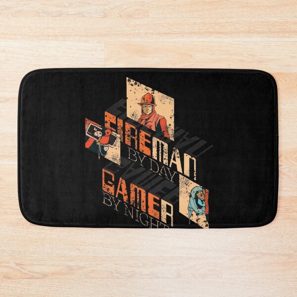 Item preview, Firefighter And Gamer designed and sold by Gravity1206.