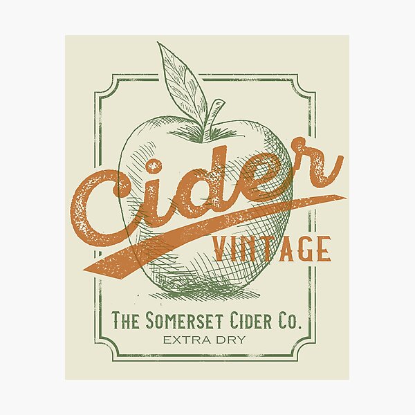 Item preview, Somerset Vintage Cider designed and sold by tjf-artworks.