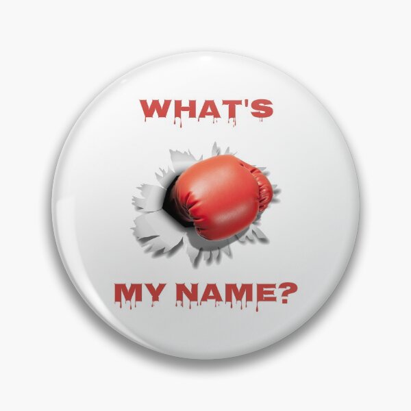 Item preview, what's my name? saying Muhammad Ali boxing legend designed and sold by portrait4you.