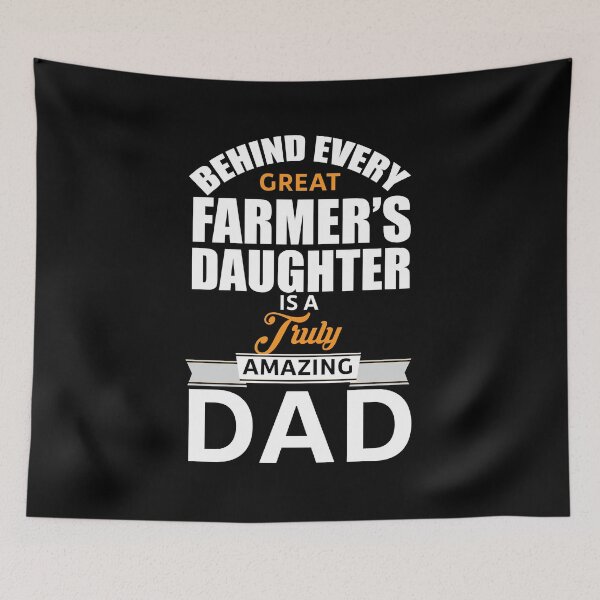 Item preview, Farmer's daughter dad - Awesome farmer dad Gift designed and sold by Teenation9.