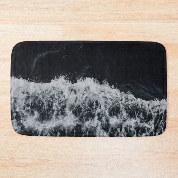 Item preview, Ocean waves // water splash- black and white photo  designed and sold by NordicSommer.