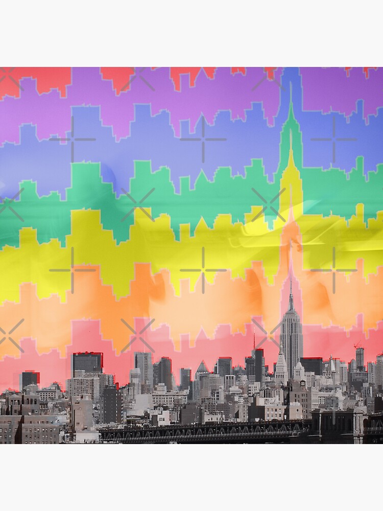 Thumbnail 3 of 3, Sticker, NYC Pride designed and sold by ColeRW.