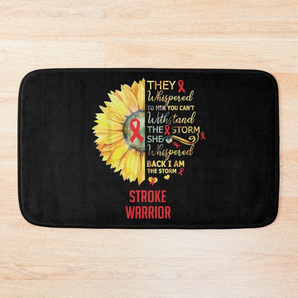 Item preview, Stroke Awareness Warrior Support Survivor Red Ribbon Gifts  designed and sold by jimiyour.