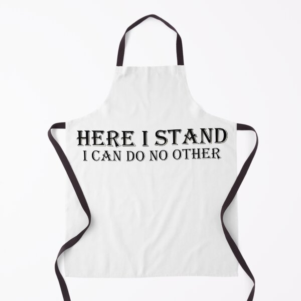 Item preview, Here I Stand I Can Do No Other Martin Luther Quote designed and sold by KCTraders.