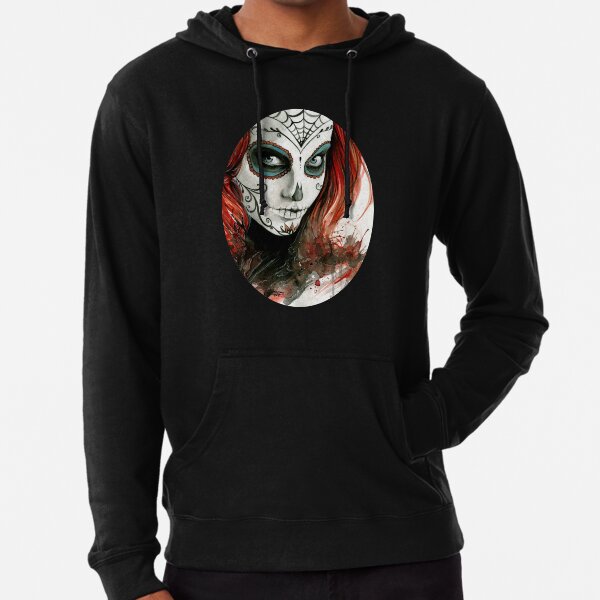 Dia del los Muertos Lightweight Hoodie