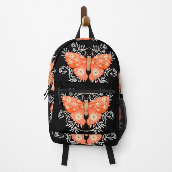 Item preview, Folk art pink butterfly  designed and sold by Prita-D.