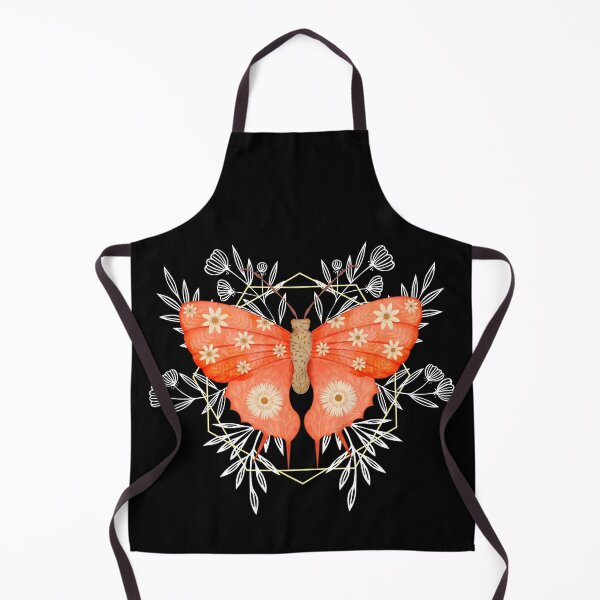Item preview, Folk art pink butterfly designed and sold by Prita-D.