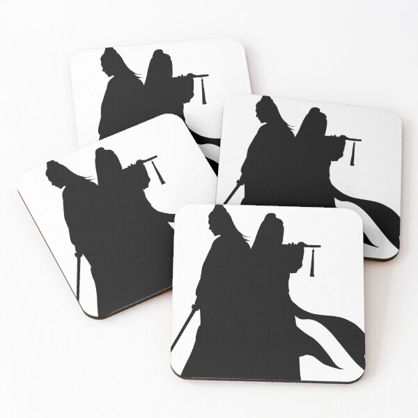Item preview, Untamed Lan Wangji and Wei Wuxian Silhouette designed and sold by monikoalart.