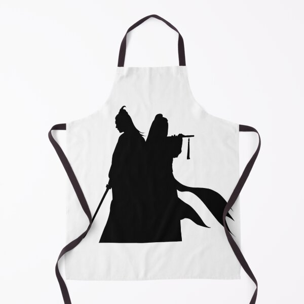 Item preview, Untamed Lan Wangji and Wei Wuxian Silhouette designed and sold by monikoalart.