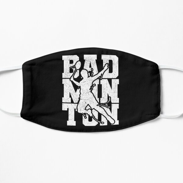 Badminton With Badminton Player Silhouette Mask