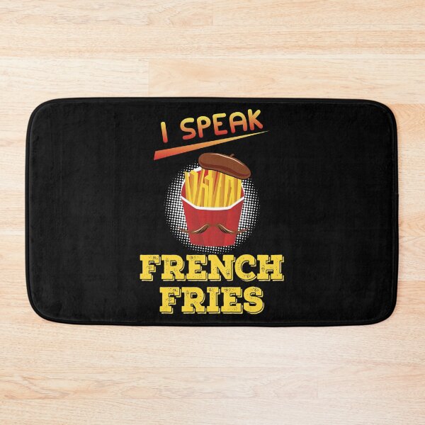 Aperçu de l'œuvre Frites Parler Français Coffret Barbe Chapeau créée et vendue par Sandra78.