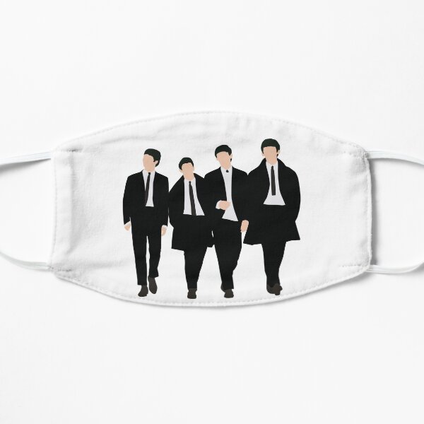 Icône de musique Beatles marchant Masque sans plis