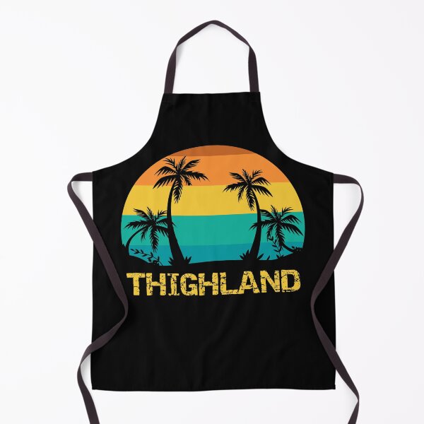 Item preview, Thighland retro sunset designed and sold by ToniaKroeger.