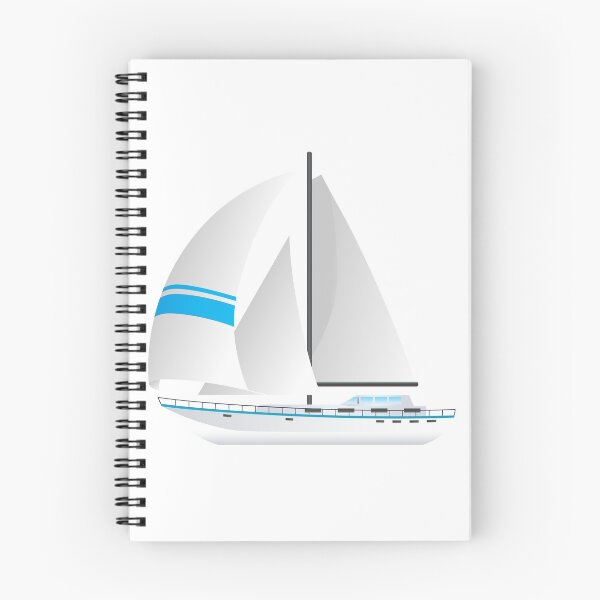 Aperçu de l'œuvre Yacht blanc créée et vendue par Designs By Creation.