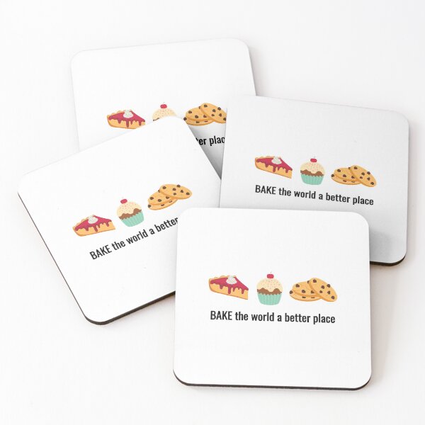 Item preview, Dessert Baking Humor - BAKE the world a better place! designed and sold by EstelleStar.