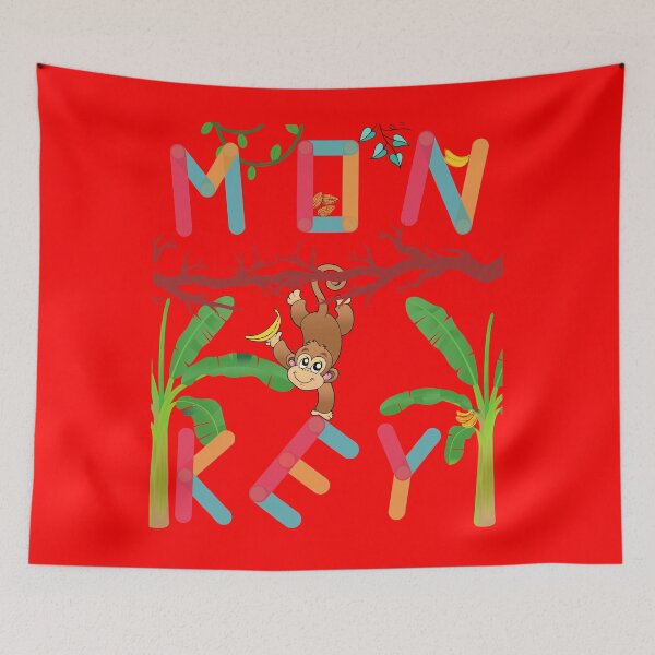Item preview, MONKEY SEE, MONKEY SPELL FUN designed and sold by stadia-60-west.