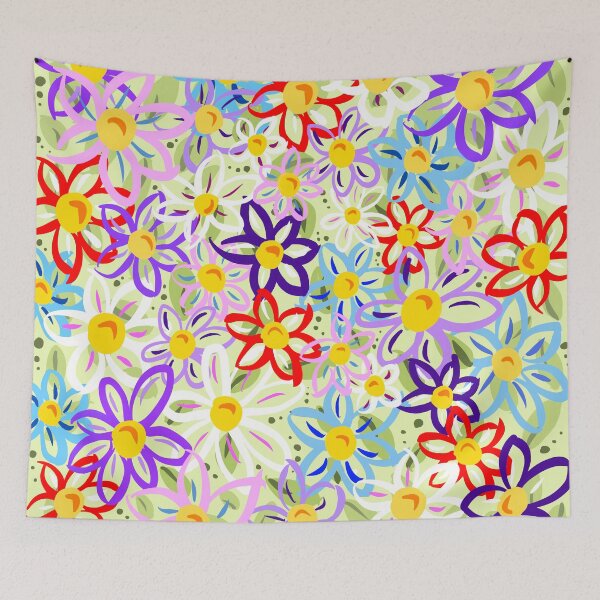 Item preview, Flower patter designed and sold by lovingkakeart.