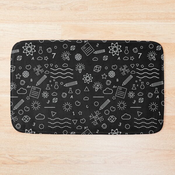 Item preview, Funny Back to School Pattern Black and White designed and sold by TamGustam.