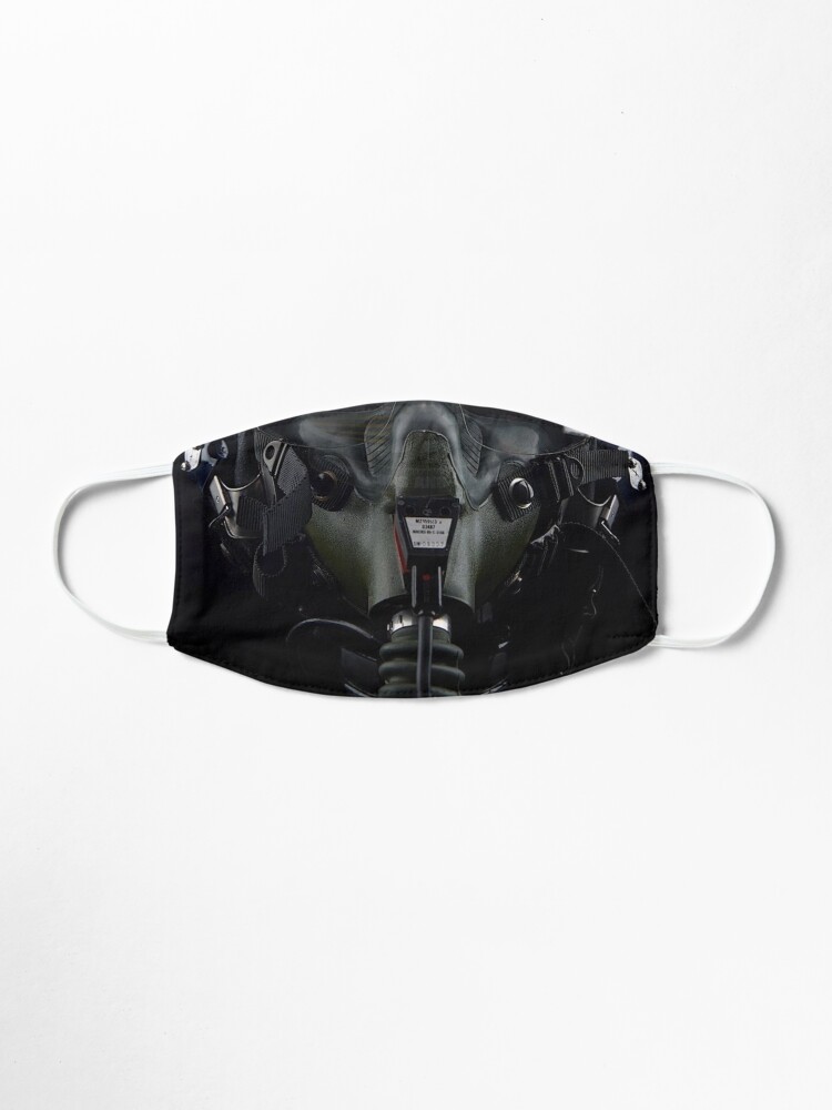 Alternate view of Fighter Jet Pilot Helmet Mask