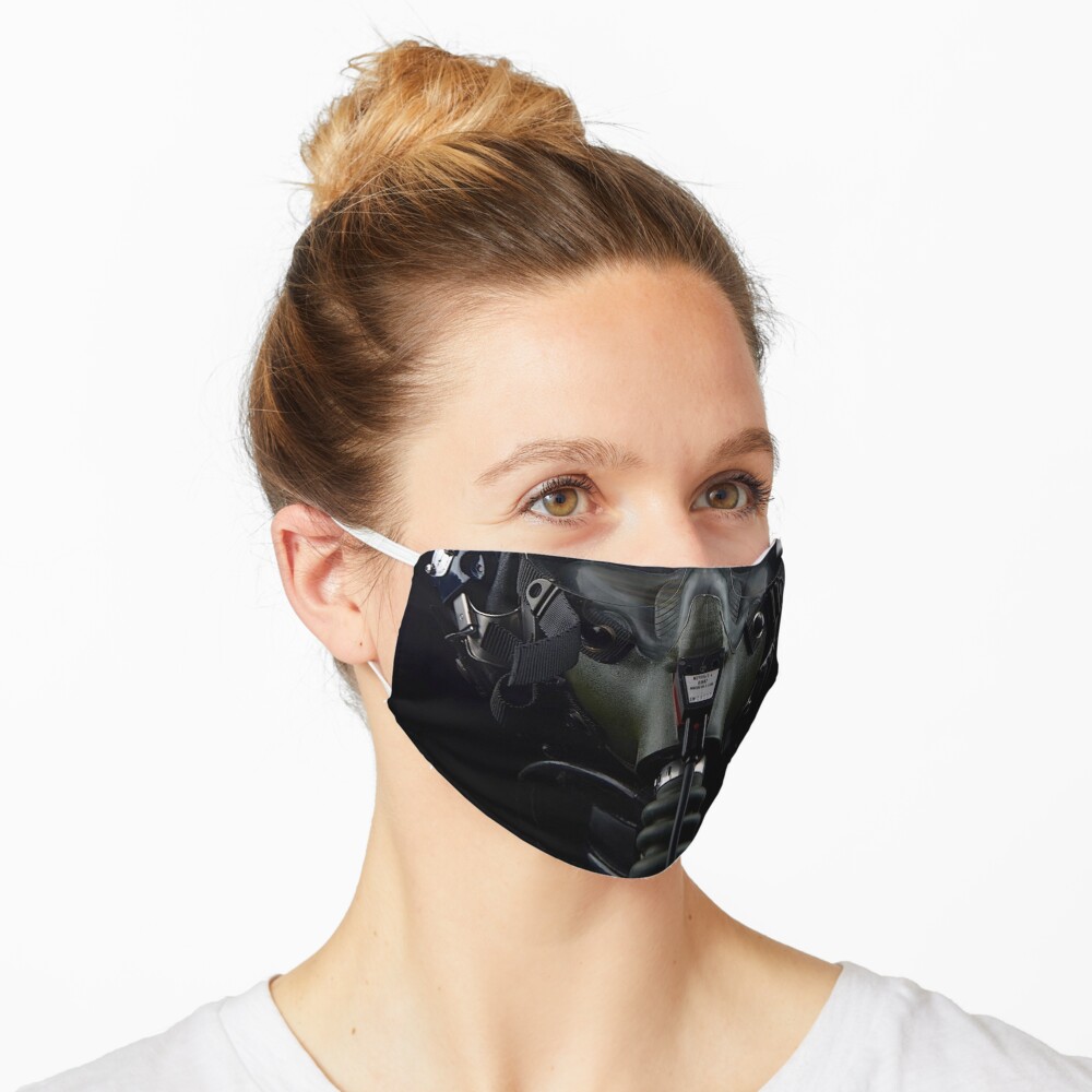 Fighter Jet Pilot Helmet Mask