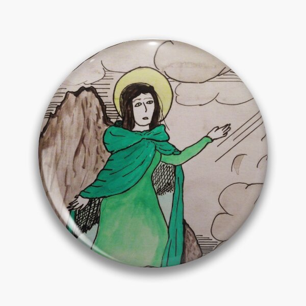 Item preview, St. Dymphna designed and sold by CoffeenVespers.