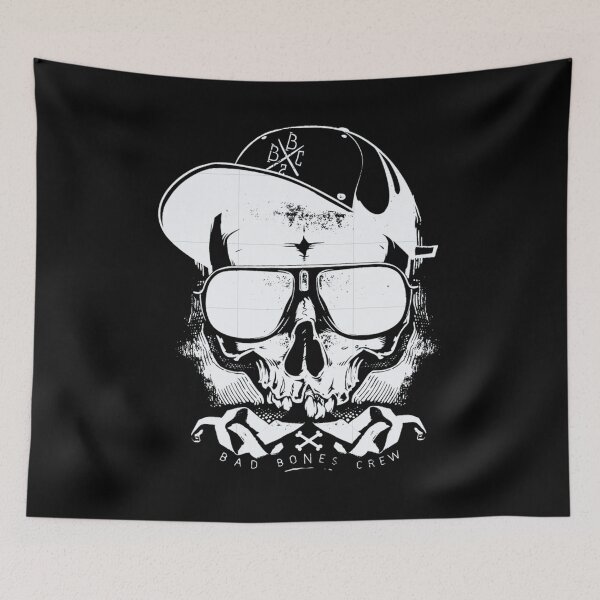 Item preview, Hippie Skull - Awesome hippie Gift designed and sold by Teenation9.