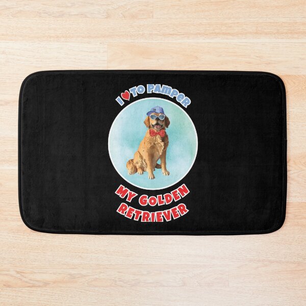Item preview, I Love to Pamper My Golden Retriever designed and sold by K. Scott  Teeters.