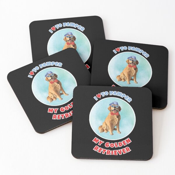 Item preview, I Love to Pamper My Golden Retriever designed and sold by K. Scott  Teeters.