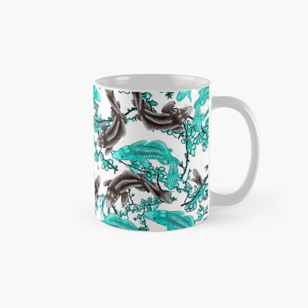 Item preview, turquoise chinese fish designed and sold by AvotArt.