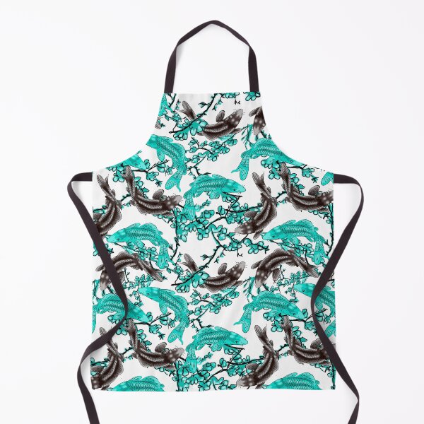 Item preview, turquoise chinese fish designed and sold by AvotArt.