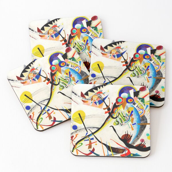 Item preview, Kandinsky - Blue Segment designed and sold by wordpower900.