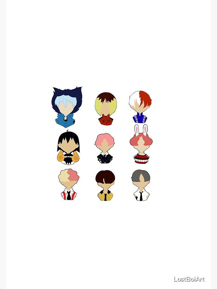 "Kpop Anime Stickers" Spiral Notebook for Sale by LostBoiArt | Redbubble