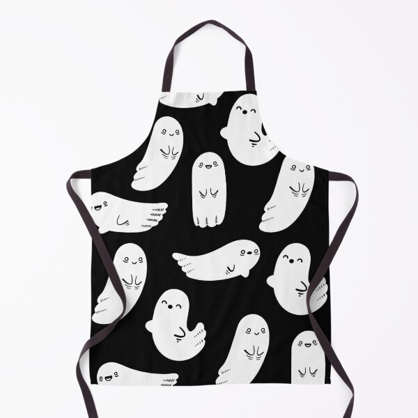 Item preview, Cute and Spooky Black and White Ghosts designed and sold by SianEllis.
