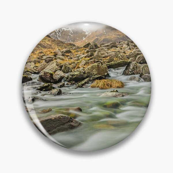 Item preview, Winter River Rapids Snowdonia designed and sold by AJEvans.