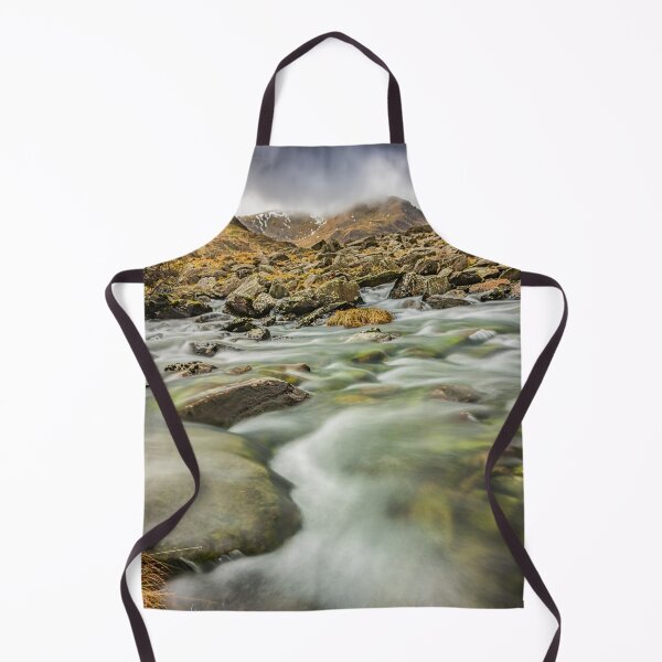 Item preview, Winter River Rapids Snowdonia designed and sold by AJEvans.