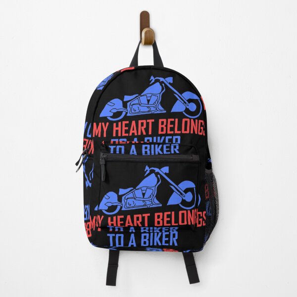 Item preview, Motorcycle -  My Heart Belongs to a biker Quote designed and sold by Sandra78.