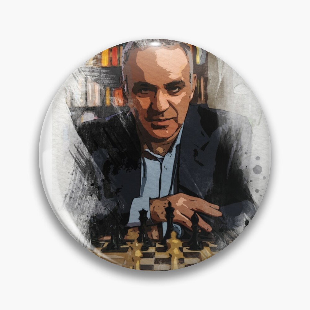 Garry Kasparov ✪ The Legend ✪ Abstract Watercolor Portrait of a chess  master Poster for Sale by Naumovski