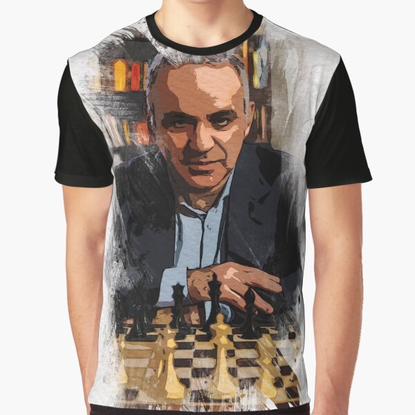 Garry Kasparov The Legend Aesthetic Watercolor Portrait of a chess master  iPad Case & Skin for Sale by Naumovski