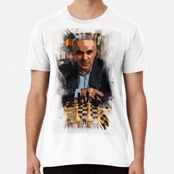 Garry Kasparov The Legend Aesthetic Watercolor Portrait of a chess master  iPad Case & Skin for Sale by Naumovski