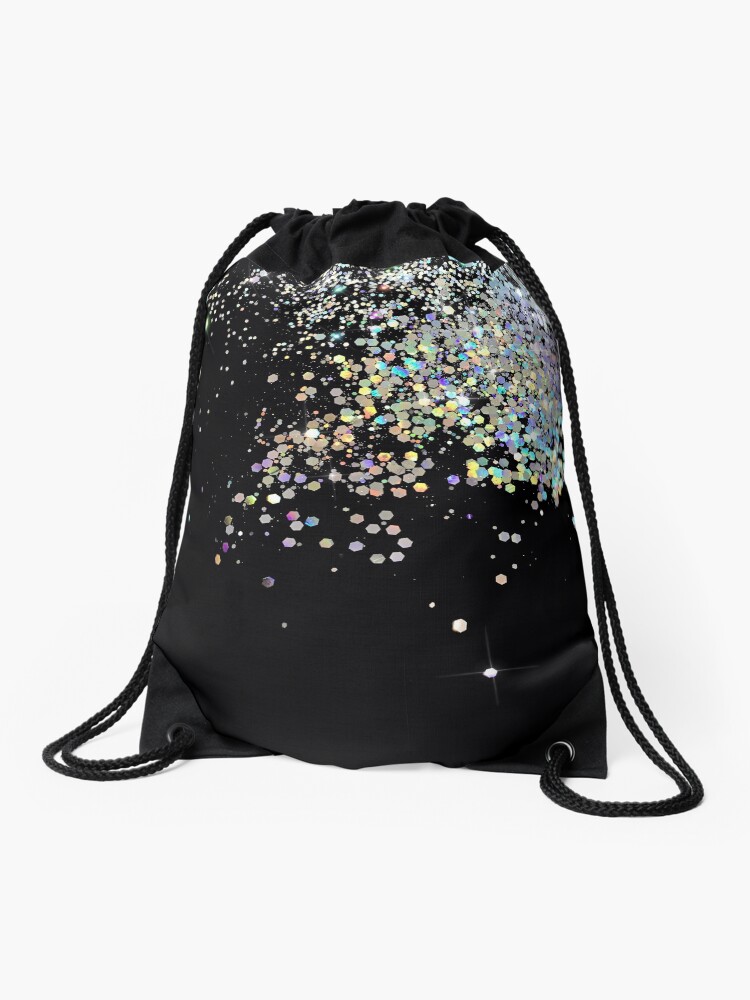 Holographic drawstring online bag