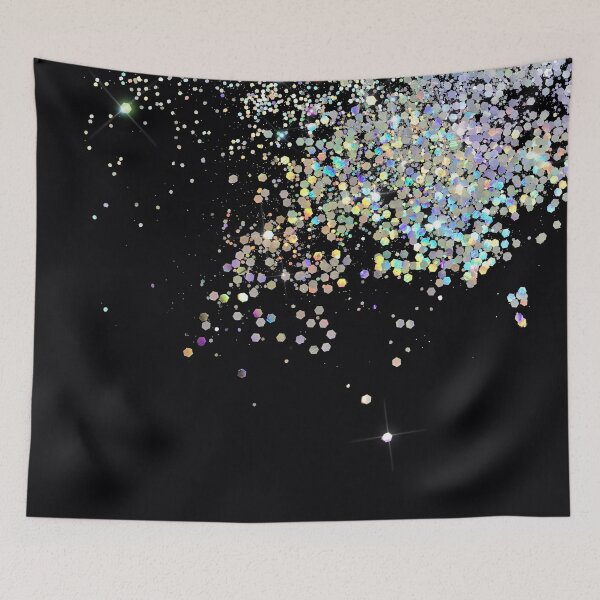 Item preview, Black & Holographic Sparkle designed and sold by DirtyAngelFace Shop.
