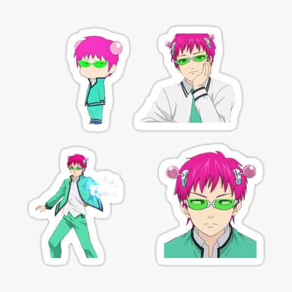 Saiki K Sticker Pack Sticker