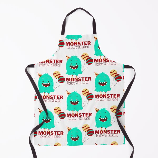 Item preview, Blue and red animated monster - Monster mayhem designed and sold by priyankajustine.