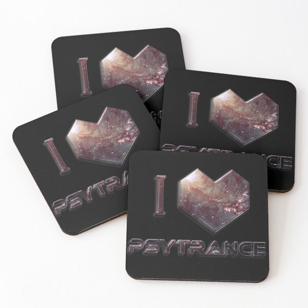 Item preview, I Love Psytrance - Galaxy Marble designed and sold by NoMatterLab.